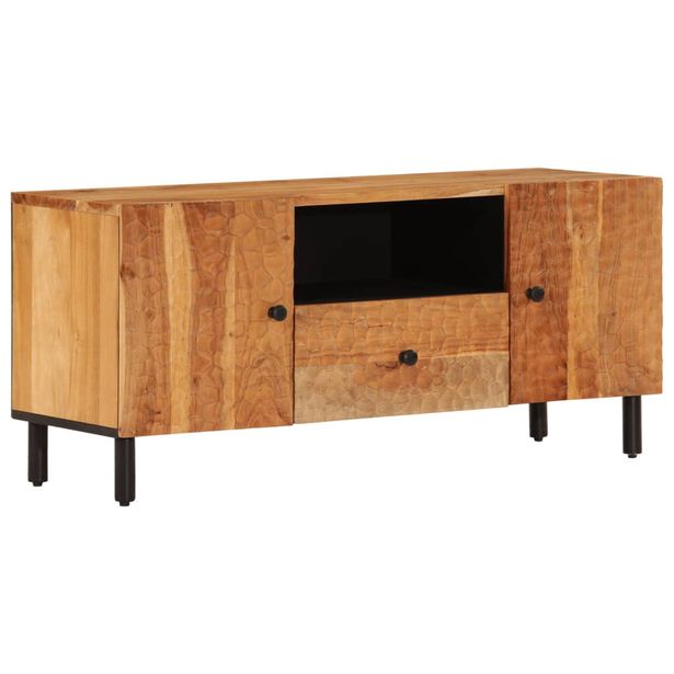 TV-taso 105x33x46 cm täysi akaasiapuu (56869)