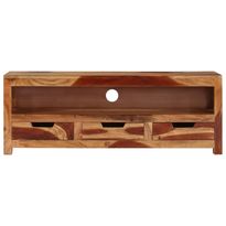 TV-taso 110x30x40 cm täysi akaasiapuu (39508)
