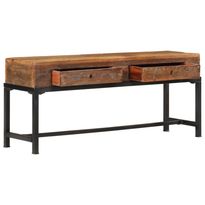 TV-taso 110x30x46 cm kierrätetty täyspuu (51124)