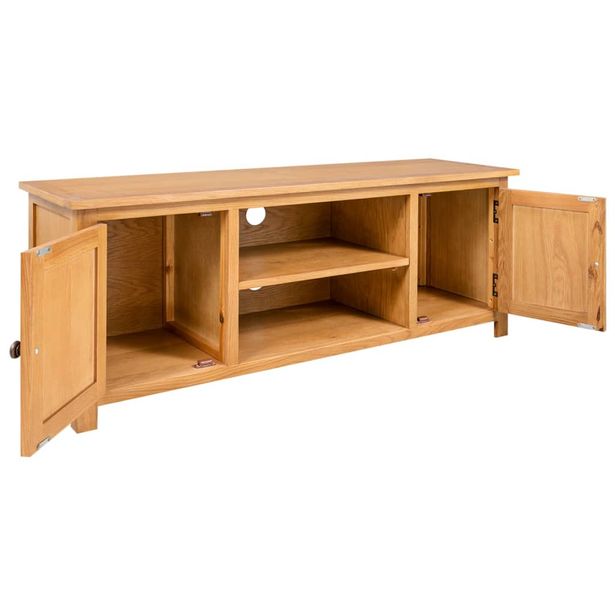 TV-taso 110x35x44 cm täystammi (27434)