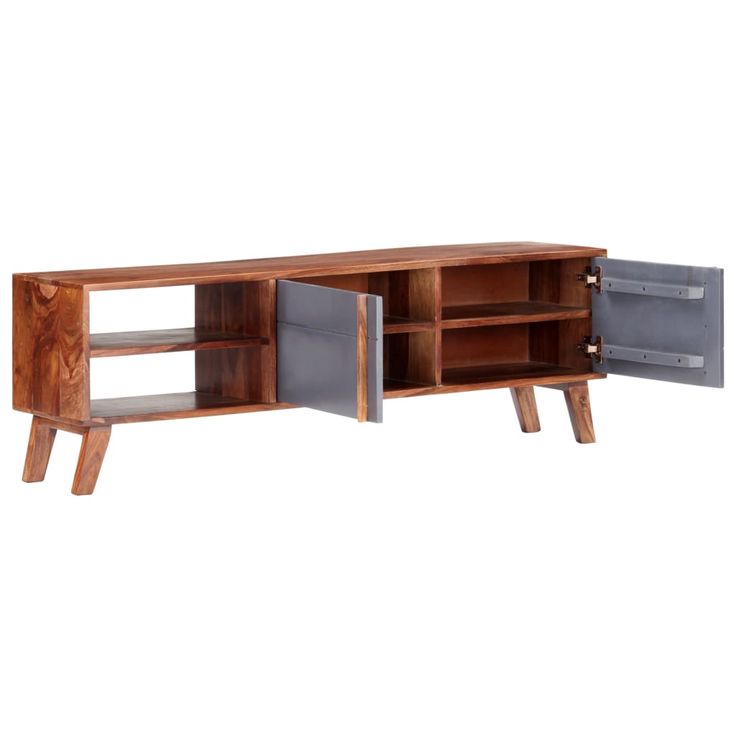 TV-taso 140x30x45 cm massiivipuu (86369)