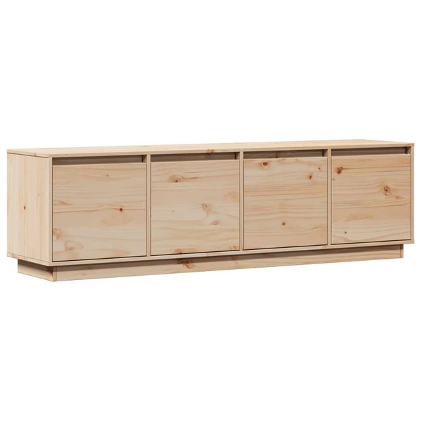 TV-taso 156x37x45 cm täysi mänty (14394)