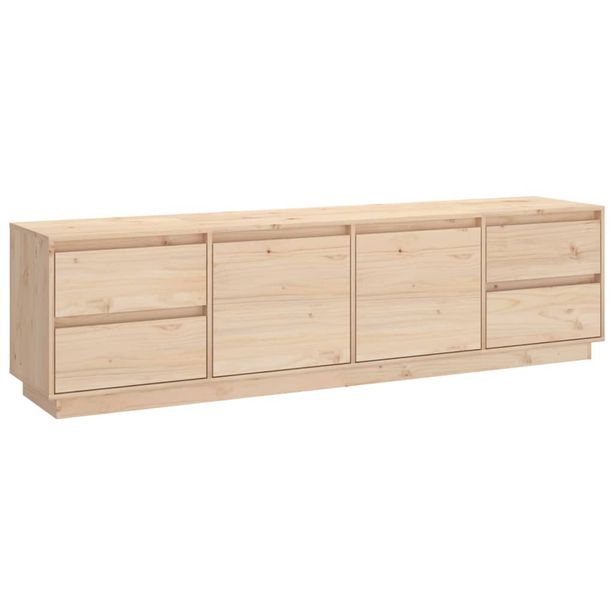 TV-taso 176x37x47,5 cm täysi mänty (14319)
