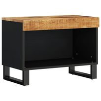 TV-taso 60x33x43,5 cm täysi mangopuu (52881)