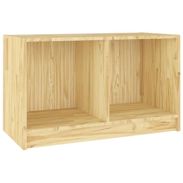TV-taso 70x33x42 cm täysi mänty (09942)