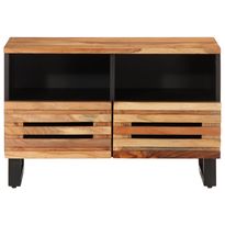 TV-taso, 70x34x46 cm, akaasia- tai mangopuu, eri värejä (33895)