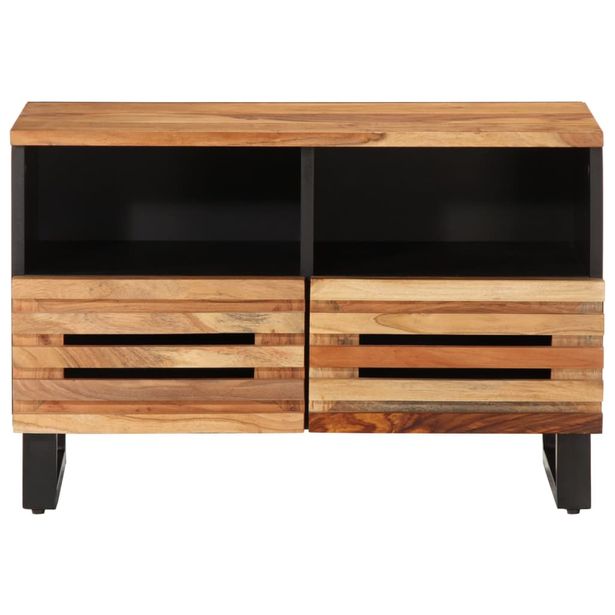 TV-taso 70x34x46 cm täysi akaasiapuu (77442)