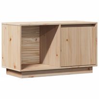 TV-taso, täysi mänty 74x35x44 cm, eri värejä (15567)