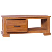 TV-taso 90x50x37 cm täysi tiikki (89082)