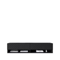 TV-taso A 140 MDF, musta (6777)