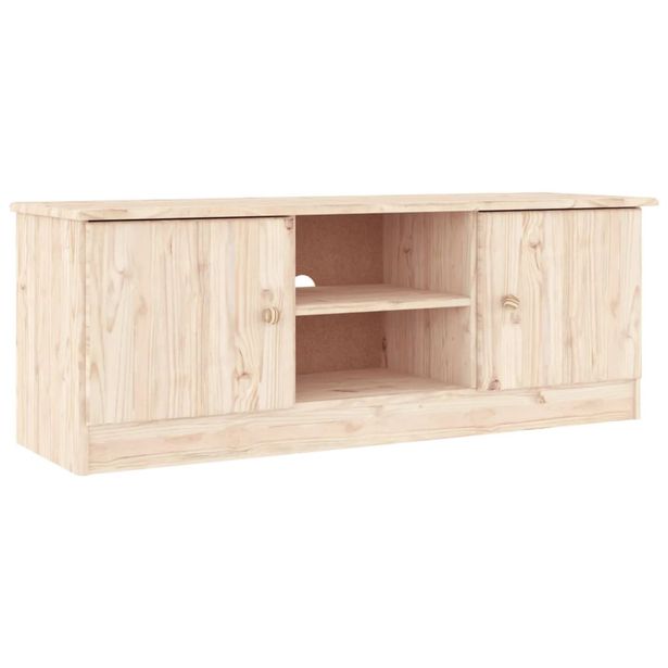 TV-taso ALTA 112x35x41 cm täysi mänty (53935)
