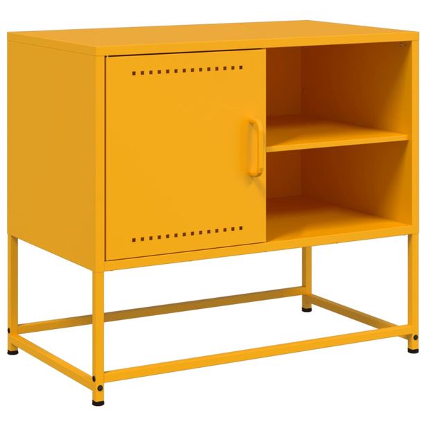 TV-taso antrasiitti 100,5x39x60,5 cm teräs (46544)