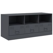 TV-taso teräs, 99x39x44 cm, eri värejä (33204)