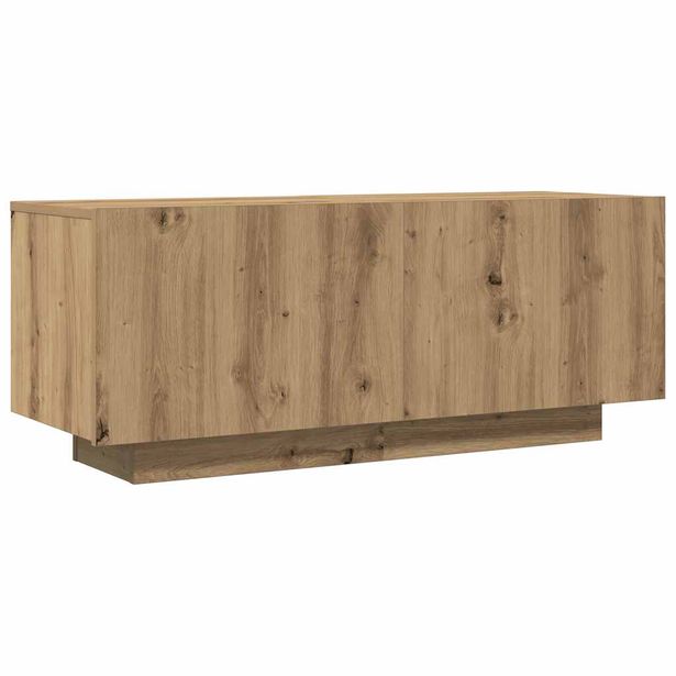 TV-taso artesaani tammi 100x35x40 cm tekninen puu (56354)