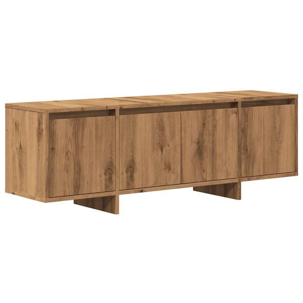TV-taso artesaani tammi 120x30x40,5 cm tekninen puu (56787)