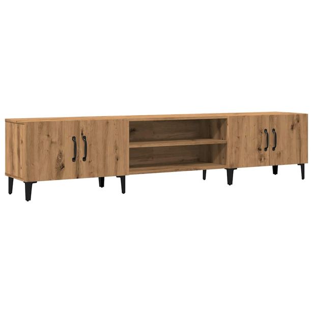 TV-taso artesaani tammi 180x31,5x40 cm tekninen puu (57144)