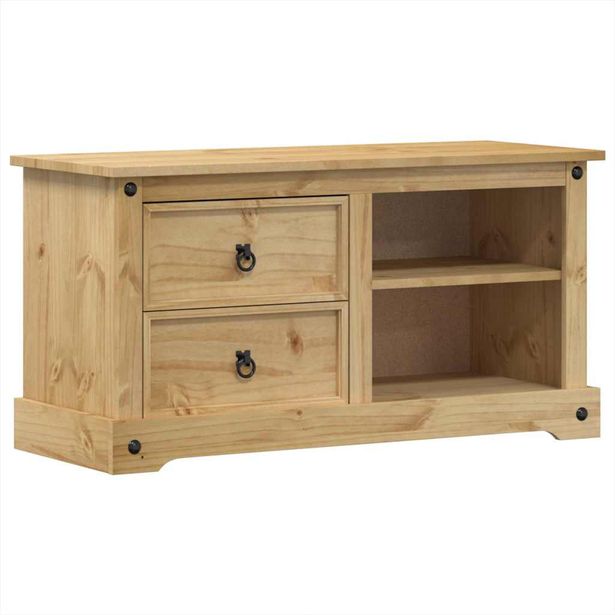 TV-taso Corona 100x40x52 cm täysi mänty (05668)