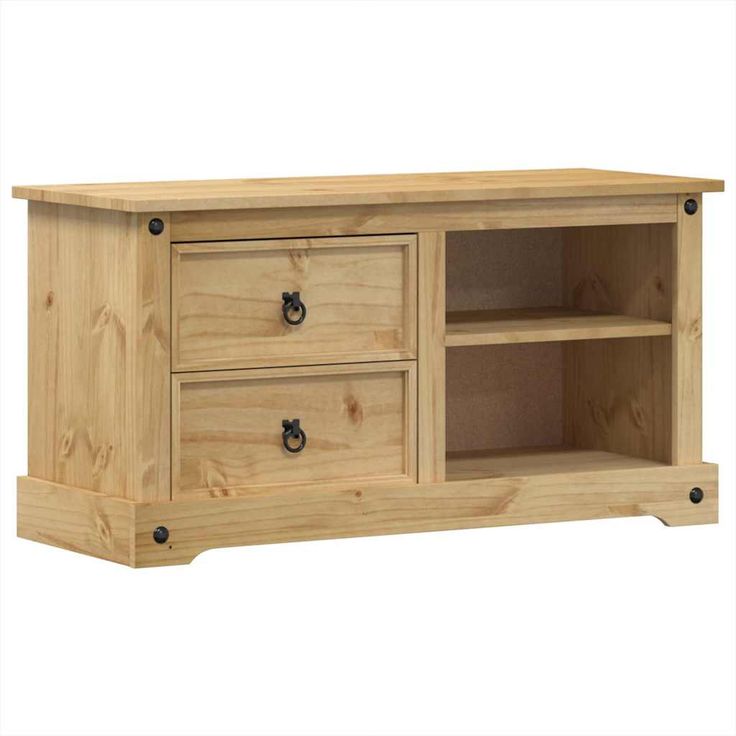 TV-taso Corona 100x40x52 cm täysi mänty (05668)