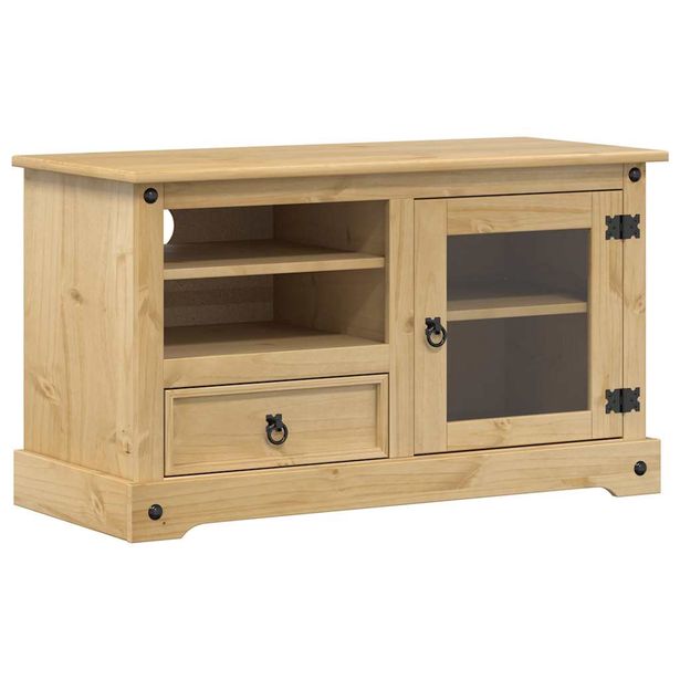 TV-taso Corona 100x45x58 cm täysi mänty (05669)