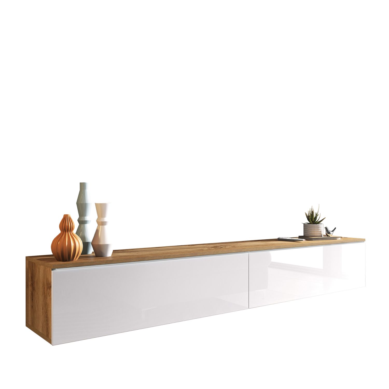 TV-taso D 180, beige/valkoinen (2831)