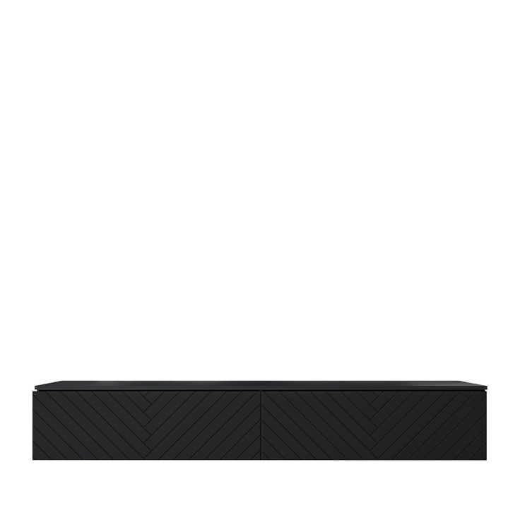 TV-taso D 180 MDF, musta (6890)