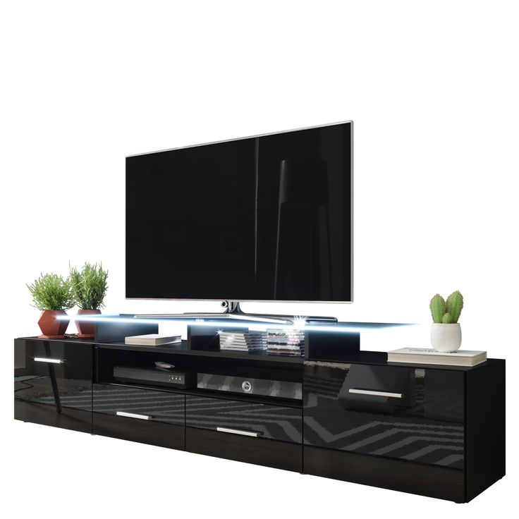 TV-taso EVORA, musta (9351)