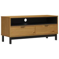 TV-taso FLAM 110x40x50 cm täysi mänty (57819)