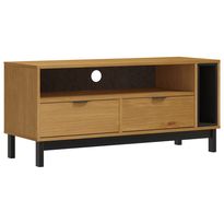 TV-taso FLAM 110x40x50 cm täysi mänty (57820)