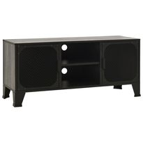 TV-taso metalli ja MDF, 105x36x47 cm, eri värejä (07185)