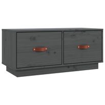 TV-taso, täysi mänty 80x34x35 cm, eri värejä (17156)