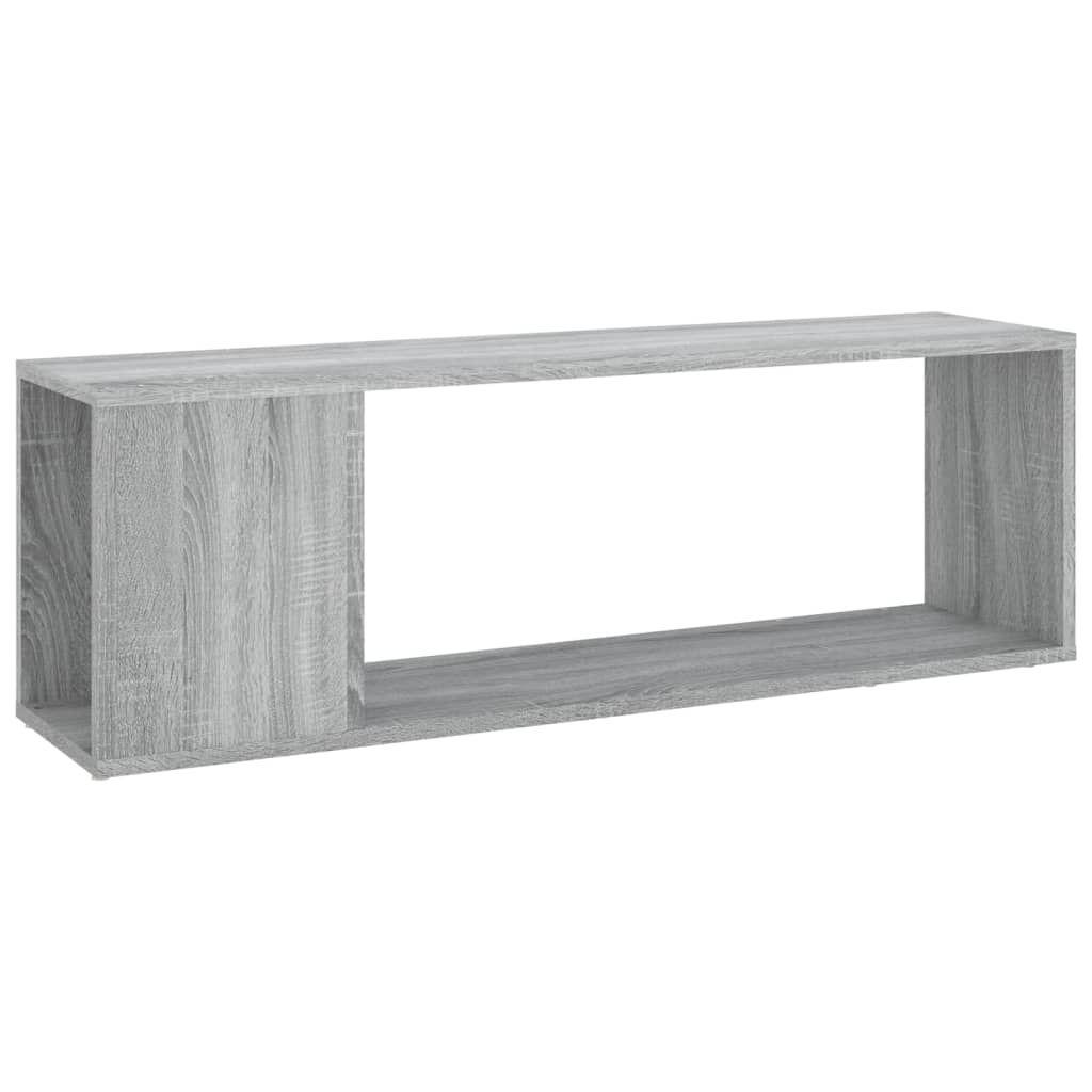 TV-taso harmaa Sonoma 100x24x32 cm tekninen puu (16036)