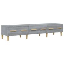 TV-taso harmaa Sonoma 150x34,5x30 cm tekninen puu (17508)