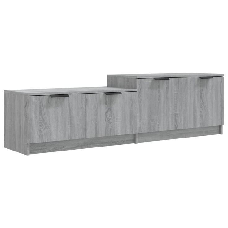 TV-taso harmaa Sonoma 158,5x36x45 cm tekninen puu (17124)