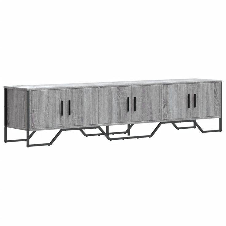 TV-taso harmaa Sonoma 180x34x41 cm tekninen puu (48592)