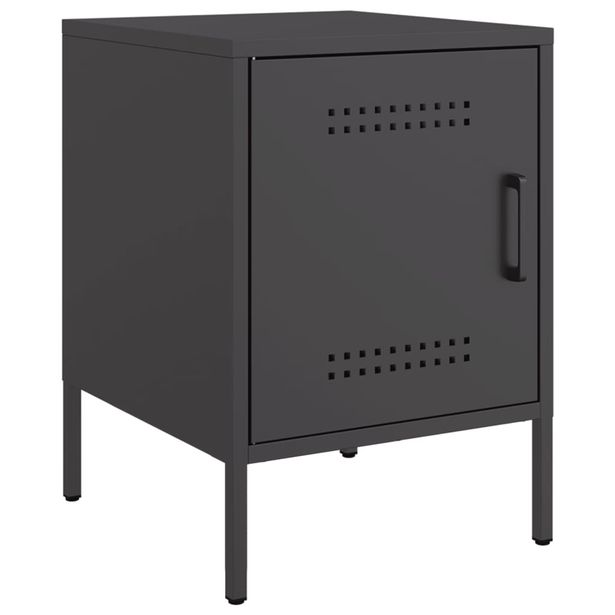 TV-taso musta 36x39x50,5 cm teräs (42910)