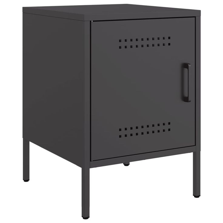 TV-taso musta 36x39x50,5 cm teräs (42910)