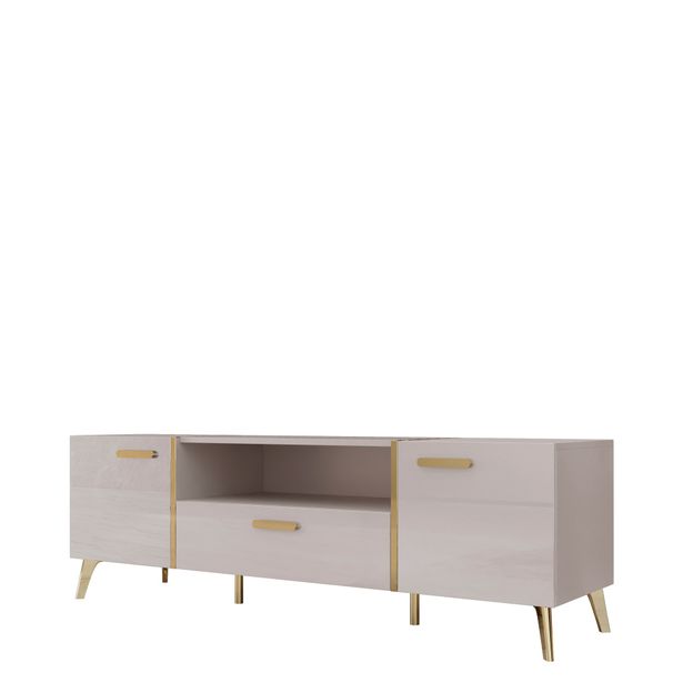 TV-taso PICRU 150 2D1SZ, beige/kulta (1671)