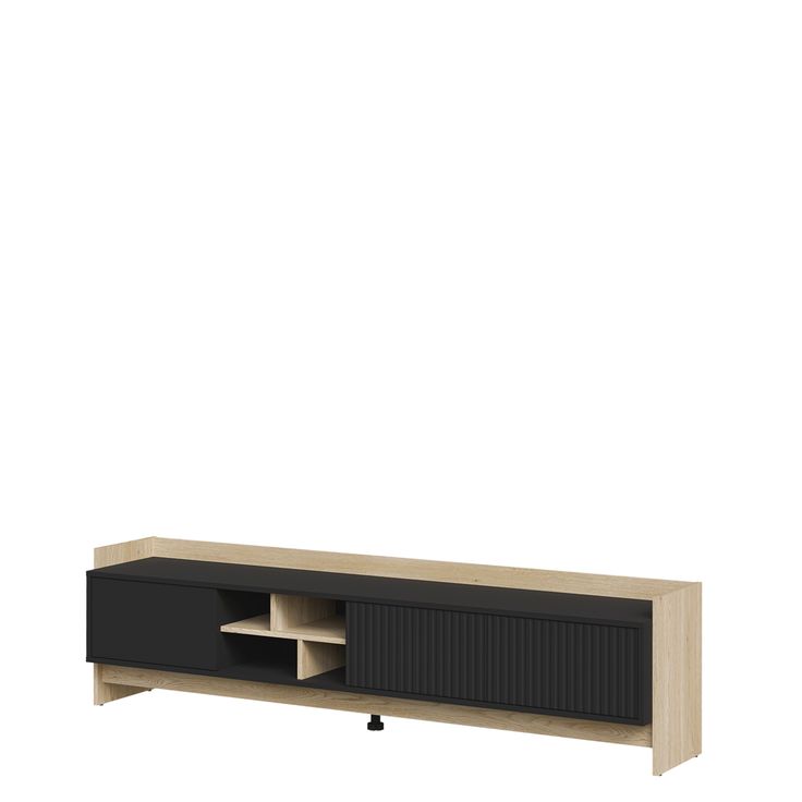 TV-taso PORTO 190 3D, beige/musta (6251)