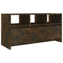 TV-taso savutammi 102x37,5x52,5 cm tekninen puu (13023)
