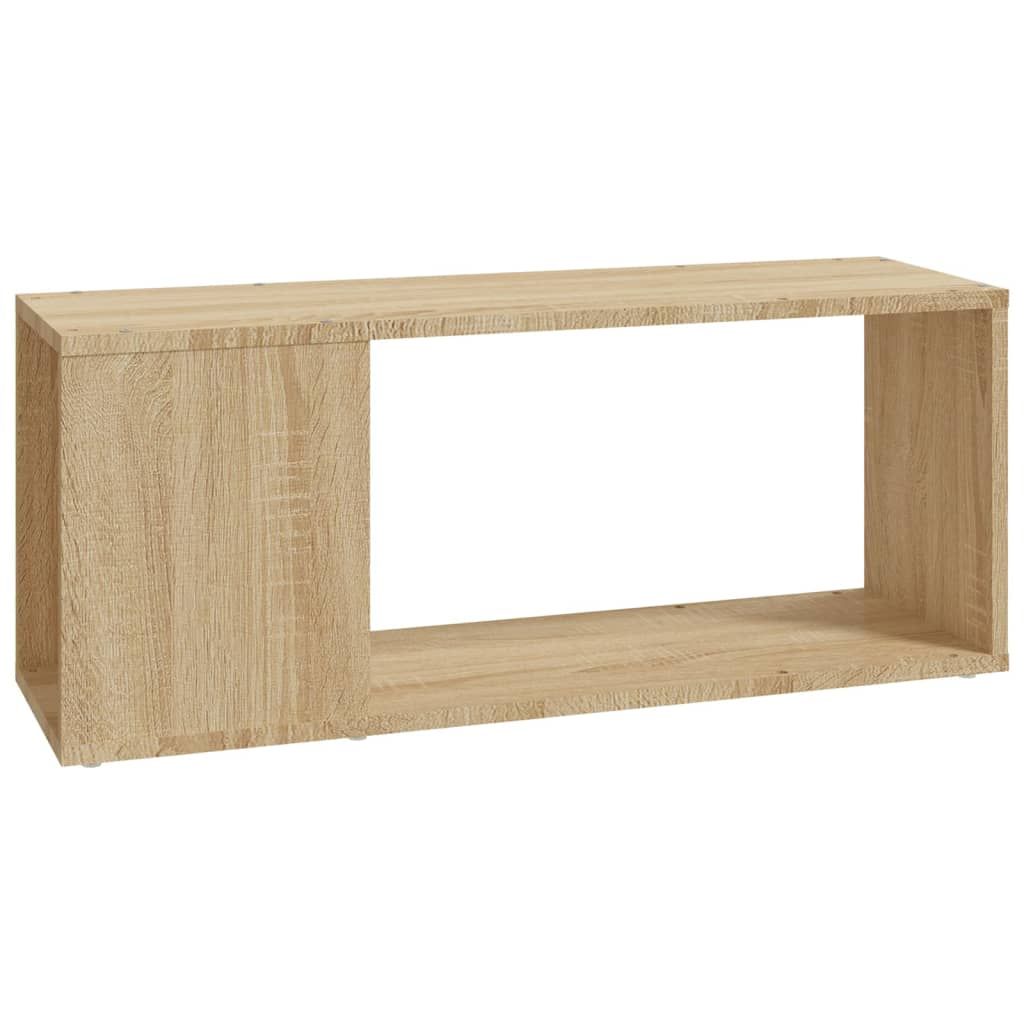 TV-taso Sonoma-tammi 80x24x32 cm lastulevy (09110)