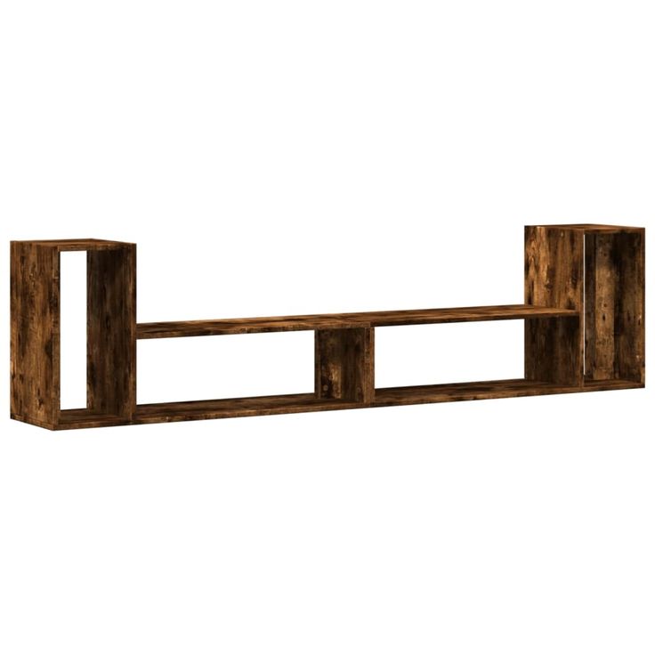 TV-tasot 2 kpl savutammi 100x30x50 cm tekninen puu (40797)