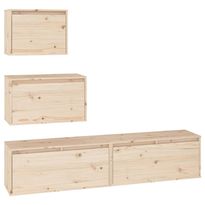 TV-tasot 4 kpl täysi mänty (00144)