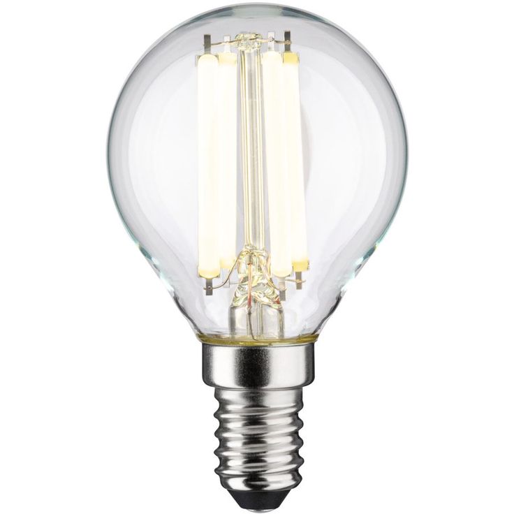 LED-filamenttilamppu Paulmann Eco-Line Drop, E14, 78mm, 230V, 840lm, 4W, kirkas