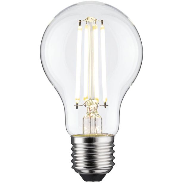 LED-filamenttilamppu Paulmann Eco-Line Pear, 230V, E27, 806lm, 4.3W, 4000K, himmennettävä, kirkas