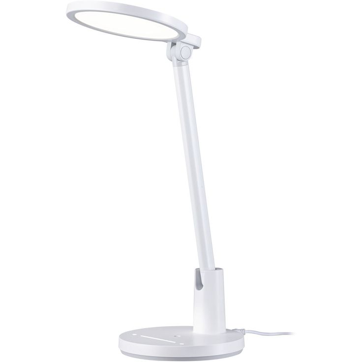 LED-pöytävalaisin Paulmann Darba, 4000K, 1150lm, 15W, mattavalkoinen