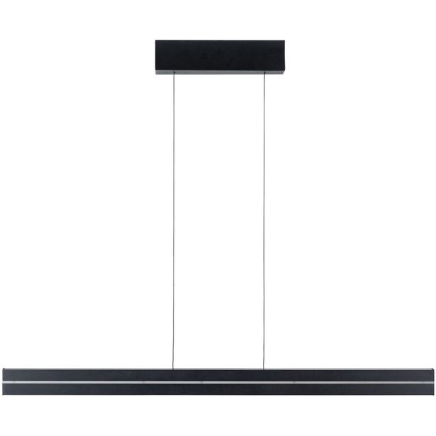 LED-riippuvalaisin Paulmann Raiko, RGBW+, himmennettävä, 2300lm/370lm, 19W/6W, musta