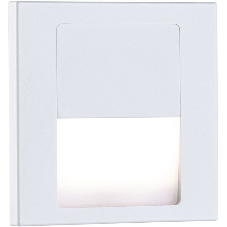 Upotettava LED-seinävalaisin Paulmann Tsaro, kulmikas, 80x36mm, 1W, 80lm, 230V, 2700K