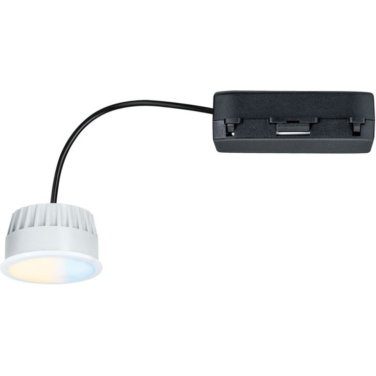 Upotettava LED-moduuli Paulmann Coin, 50mm, 6W, 530lm, 230V, himmennettävä, 2200-6500K, satiini