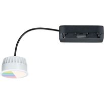 Upotettava LED-moduuli Paulmann Coin RGBW, 50mm, 6W, 500lm, 230V, himmennettävä, 2200-6500K, satiini