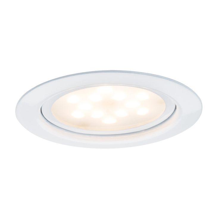 LED-kalustevalaisinsetti Paulmann Micro Line 3x4,5W Ø 65 mm 3 kpl valkoinen